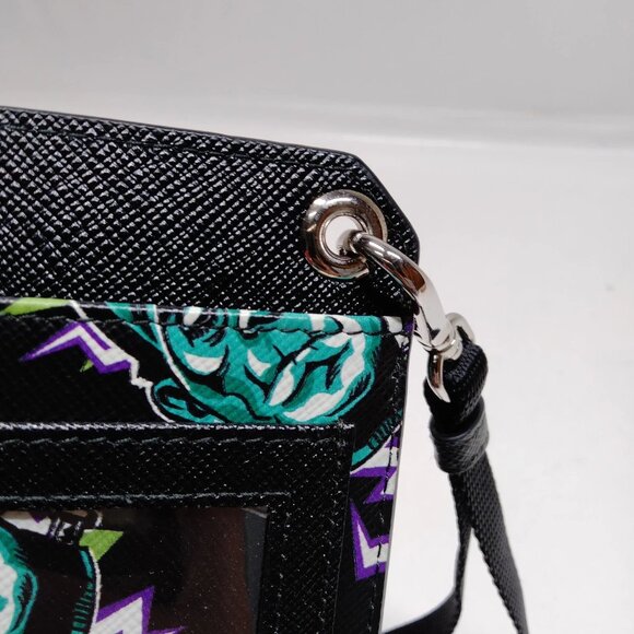 Authentic Prada Frankenstein Sacoche Black Leather Crossbody mon585-111025 - Picture 6 of 16